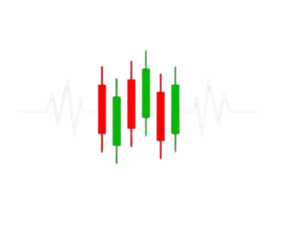 Candle chart representing trading